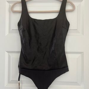NWT Skims Wet Jersey Darted Bodysuit